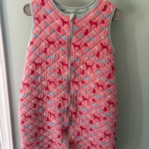 Kickee Pants Pink and Blue Quilted Kids Sleep Sack